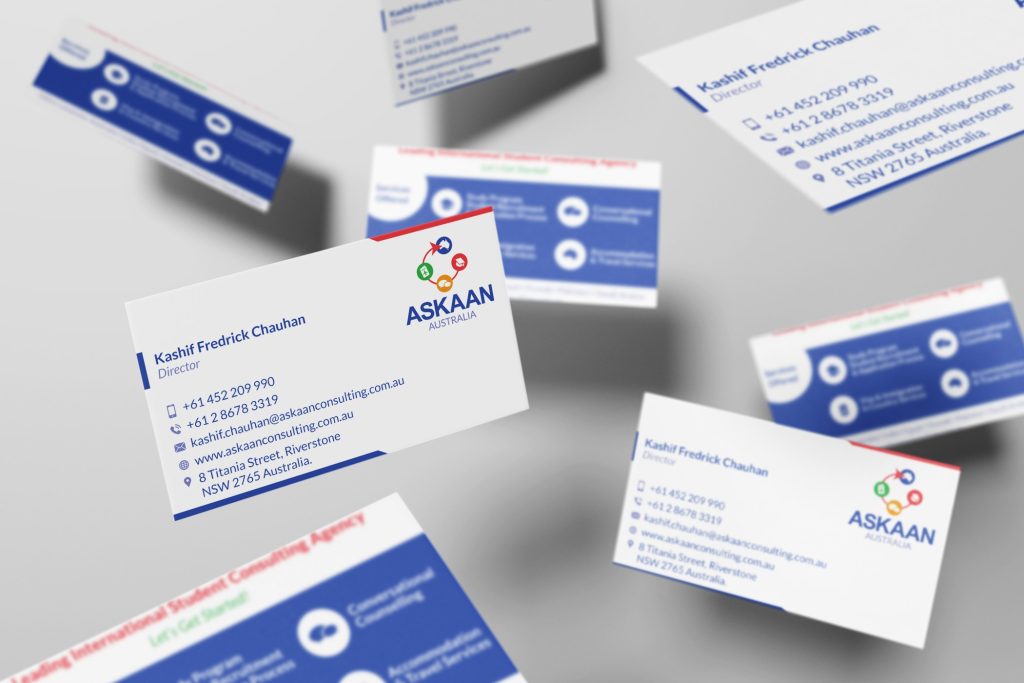 Askaan Consulting - Business Card Design