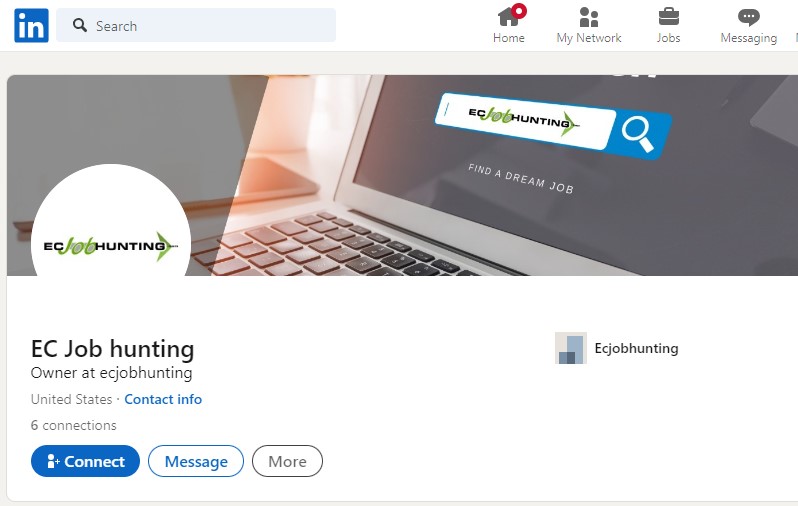 Ec Job Hunting - linkedin Page