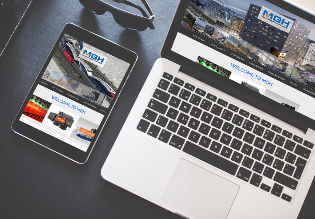 MGH Engineering Control - Responsive Web Design